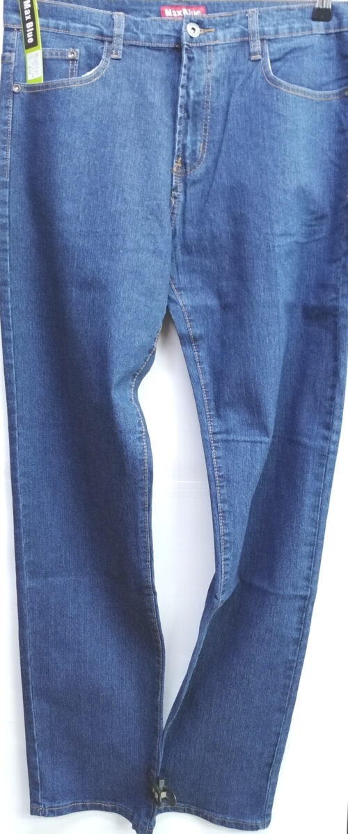 Trousers men elastic tissue blue jean 372-1