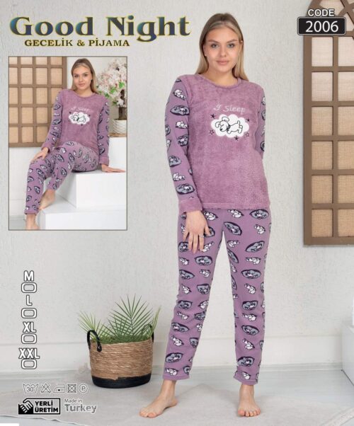 Pajama woman fleece pg-2006