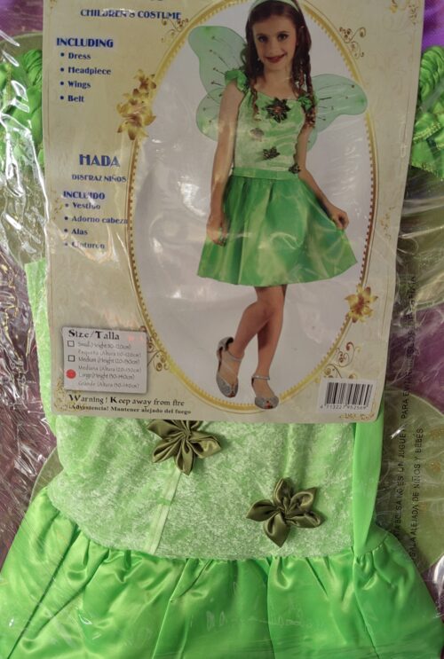 Carnival custom for girls - fairy with wings - 31864